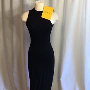 Black sexy, sleek dress by SOPRANO in small